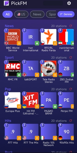 PickFM Screenshot 1